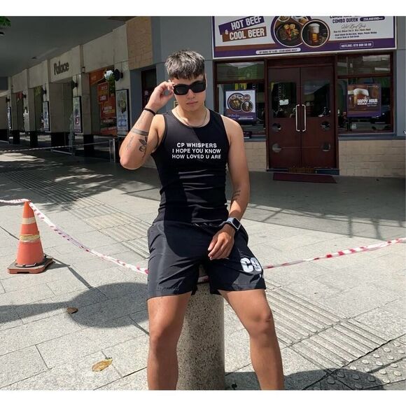 ✨Cogent Project Black Unisex Graphic Sz Small Tank✨ - Picture 3 of 15